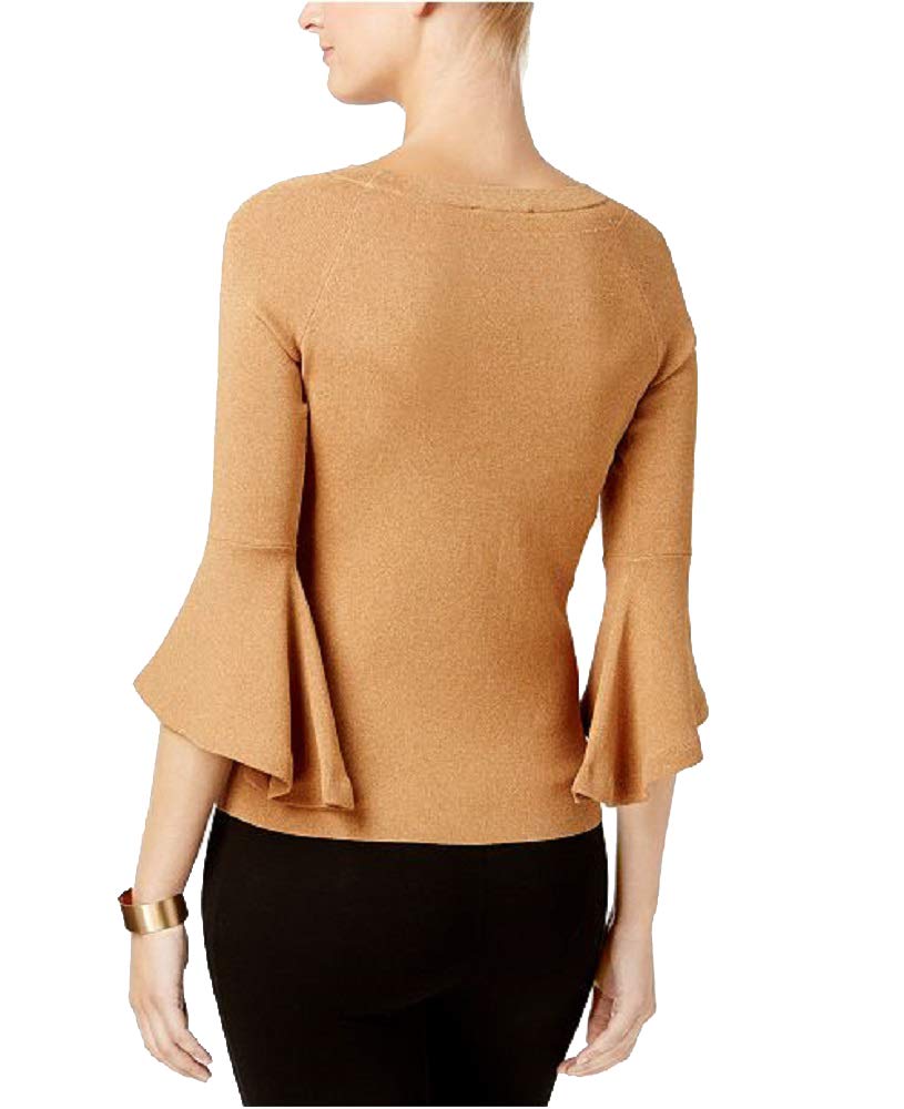 Anna Sui Loves INC International Concepts Petite Bell Sleeve Sweater