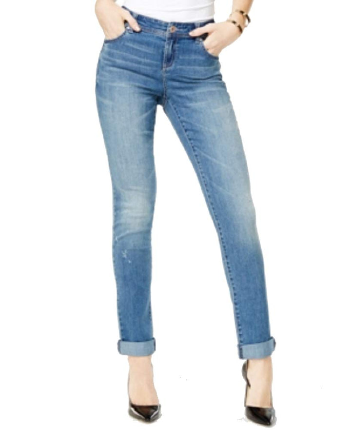 Womens Ripped Boyfriend Jeans