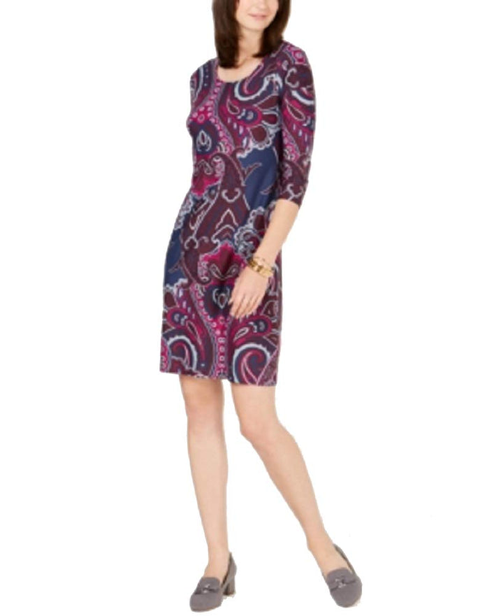 Charter Club Floral Print Shift Dress