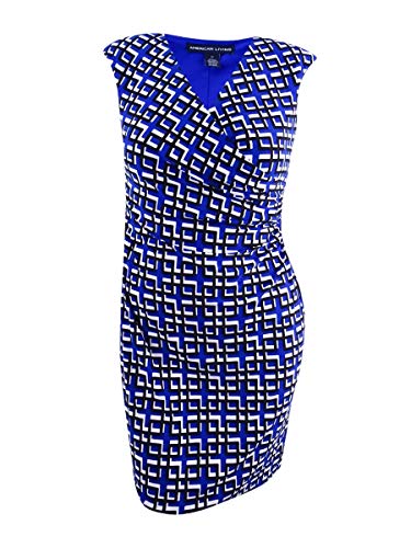 American Living Geo Print Jersey Dress