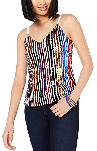 Petite Rainbow Sequin Camisole
