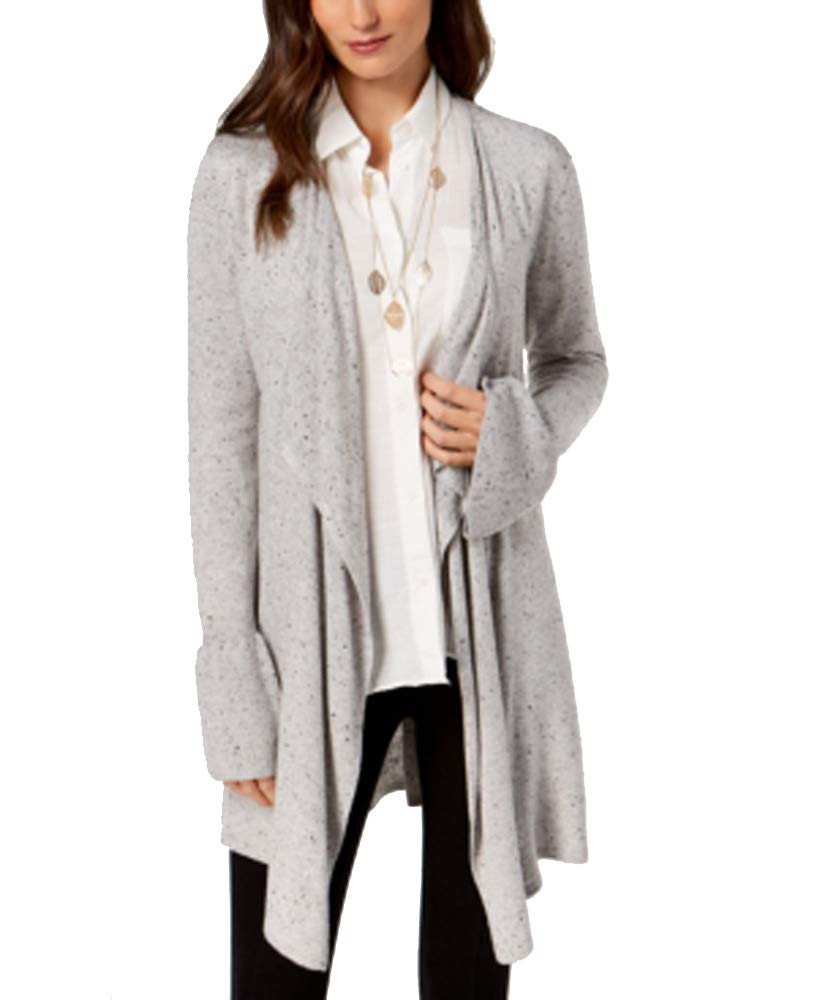 Style & Co Bell Sleeve Draped Cardigan