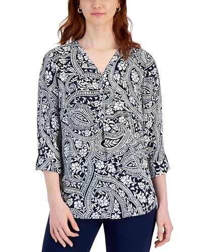 JM Collection Womens Vacation Top