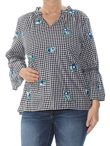 Charter Club Cotton Embroidered Top