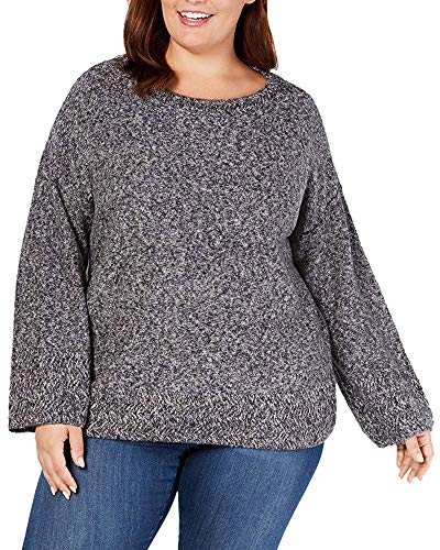 Style & Co Plus Size Relaxed Marled Sweater