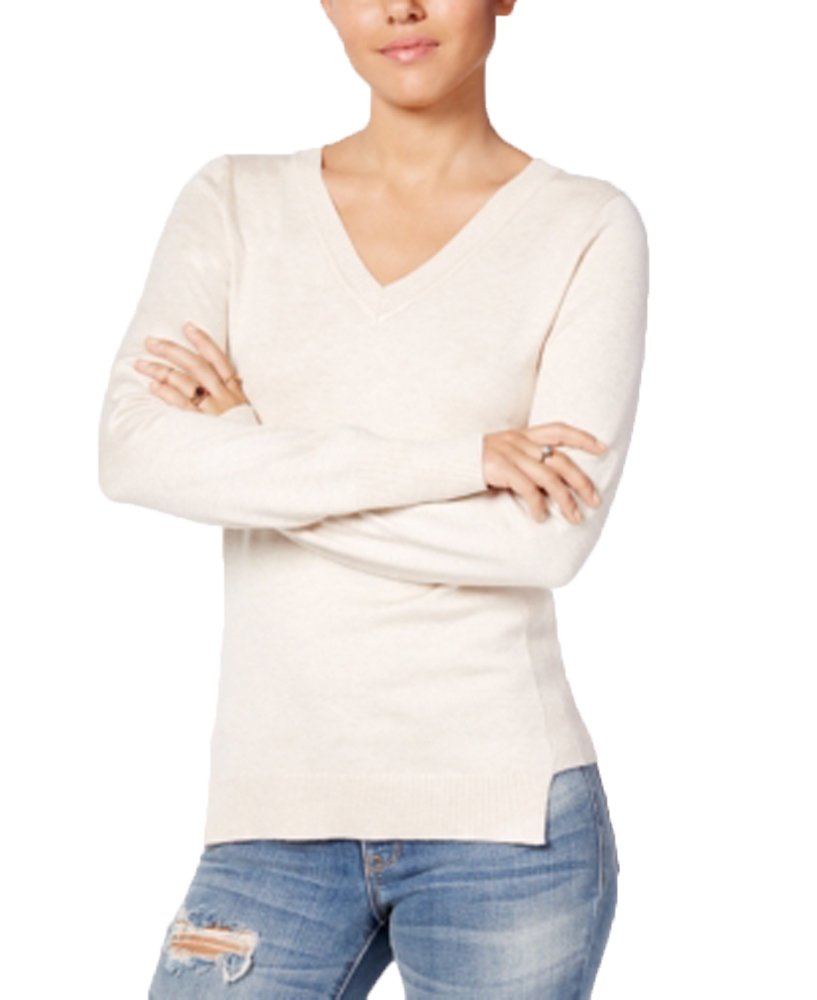 Juniors' Step-Hem Sweater