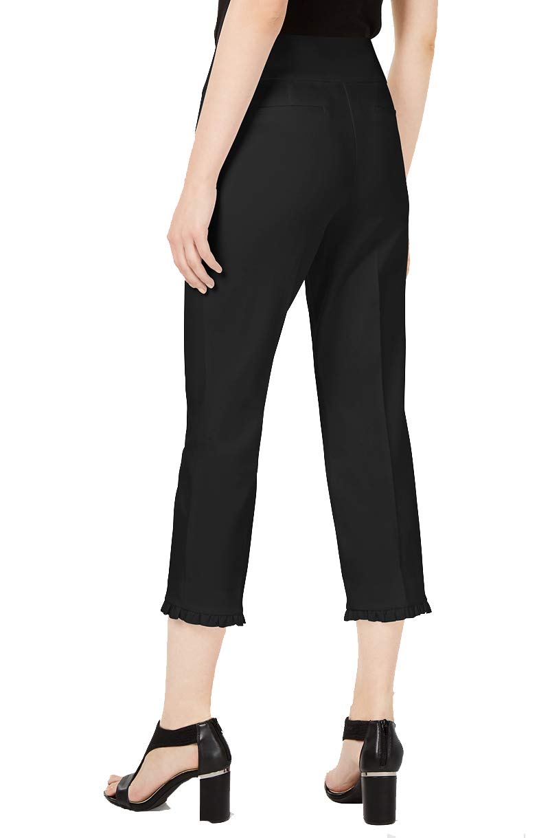 Alfani Petite Ruffle Hem Ankle Pants