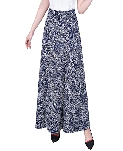 Petite Ring Faux Belt A Line Maxi Skirt