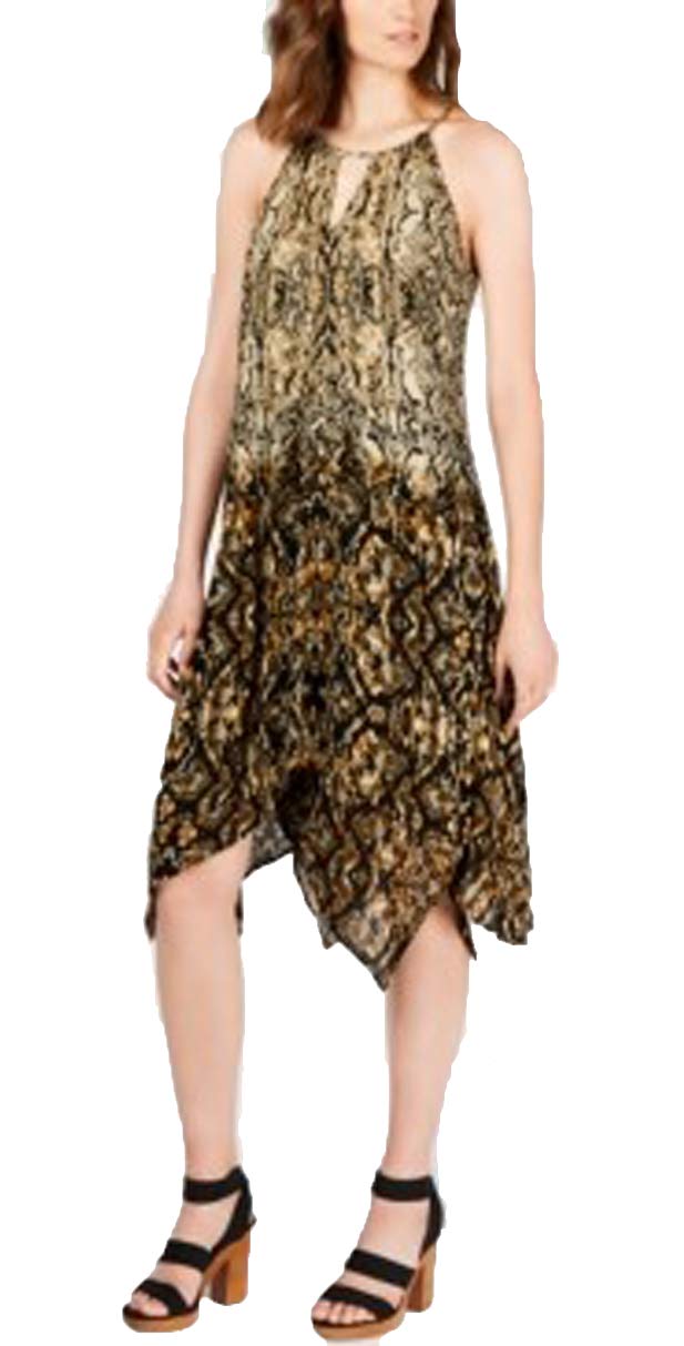 INC Python-Print Dress