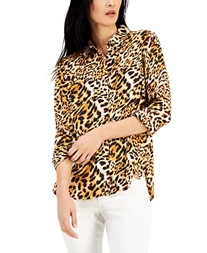 INC International Concepts Petite Button Up Shirt