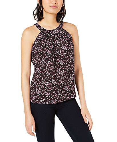 Floral-Printed Halter Top