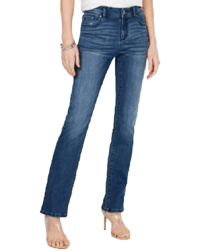 INC Five-Pocket Straight-Leg Jeans