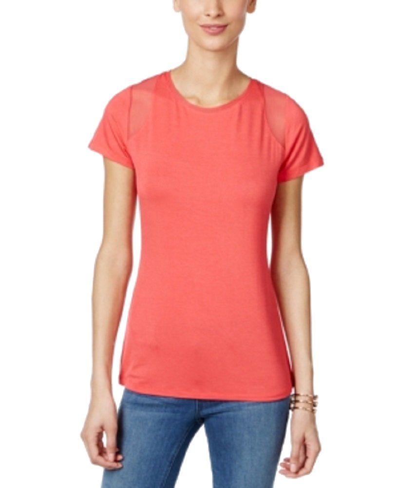 INC International Concepts Mesh Inset T-Shirt