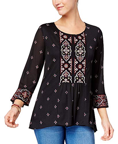 Beaded Embroidered Top