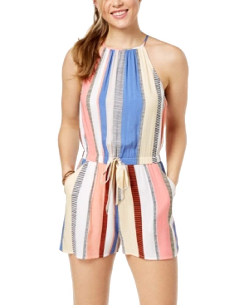 Be Bop Juniors Printed Drawstring Romper