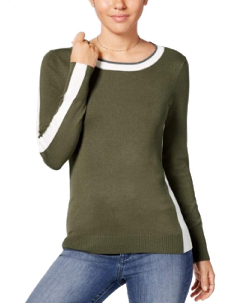Hippie Rose Juniors Side Striped Sweater