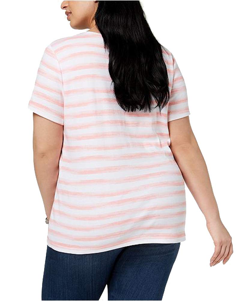 Karen Scott Plus Size Bicycle Graphic T-Shirt