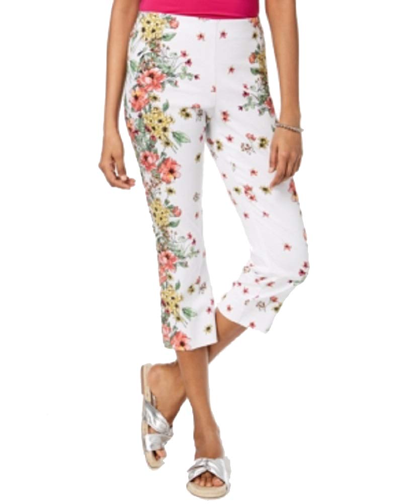 Charter Club Floral Print Capri Pants