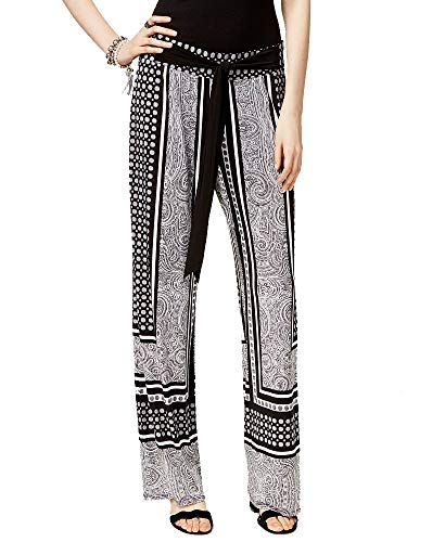 Petite Printed Soft Pants
