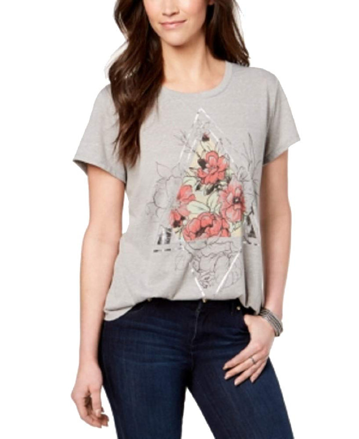 Metallic Graphic T-Shirt