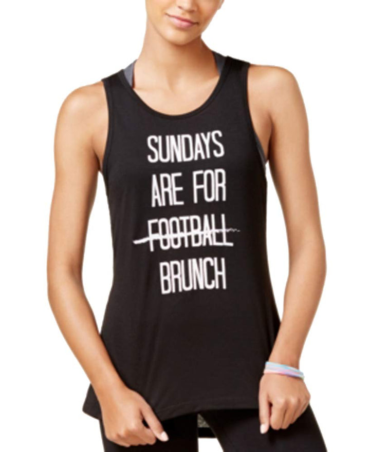 Material Girl Active Juniors Brunch Graphic Tank Top