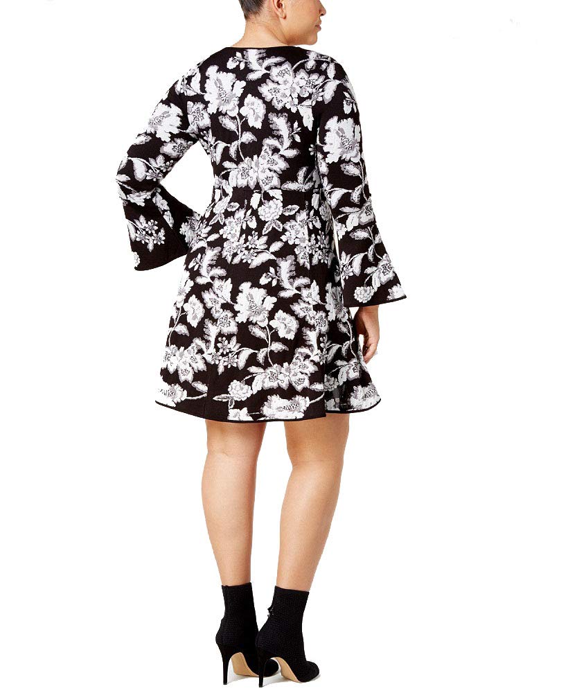Plus Size Fit Flare Sweater Dress