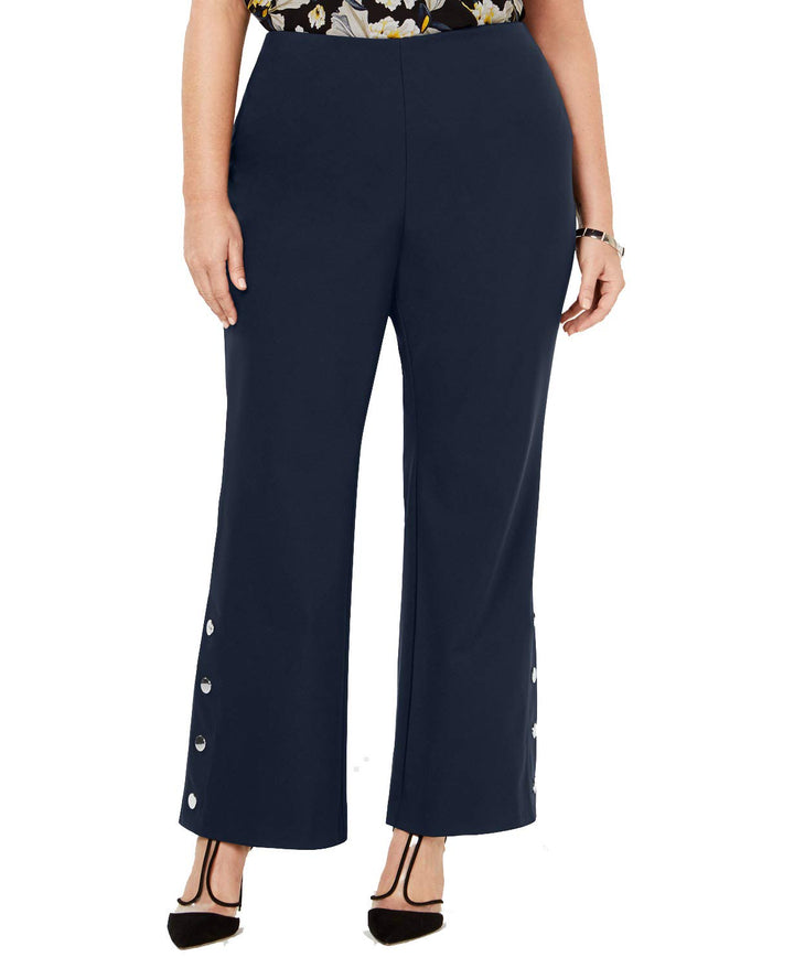 I.N.C. Plus Size Embellished Bootcut Pants