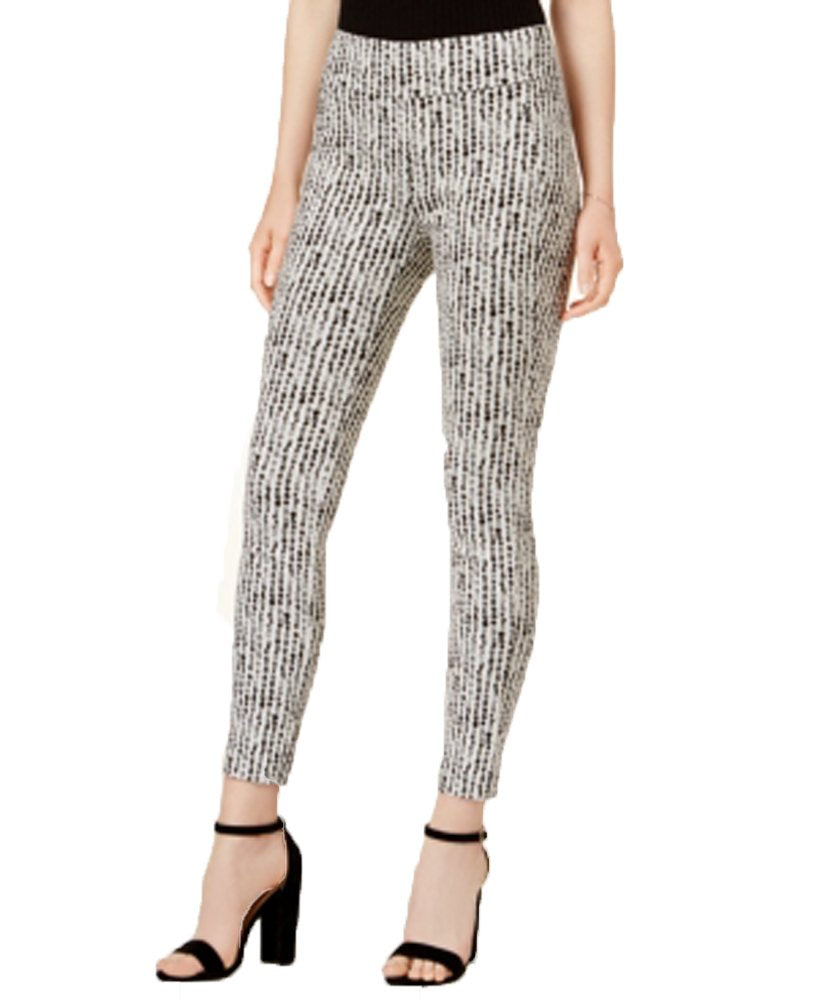 Bar III Printed Skinny Pants