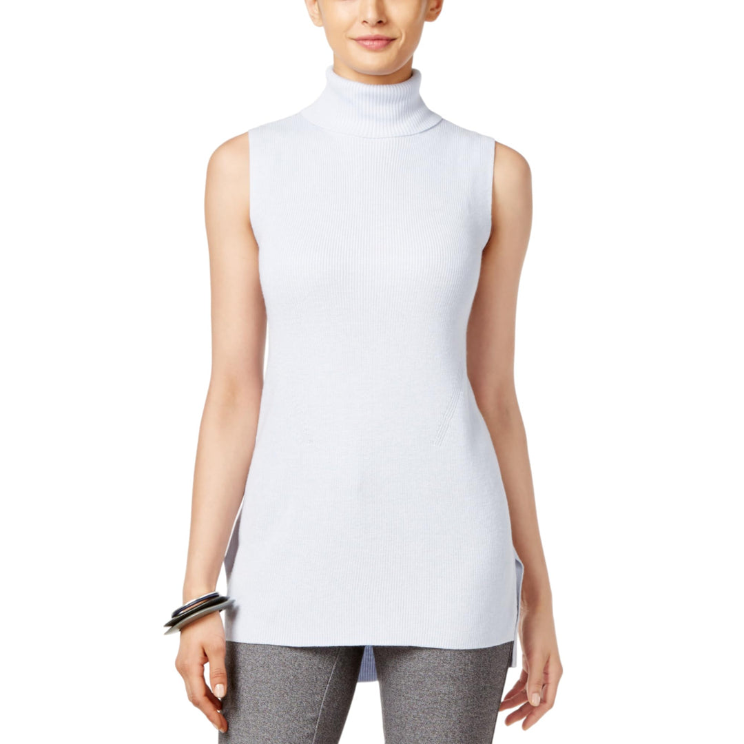 Alfani Petite High Low Turtleneck Top