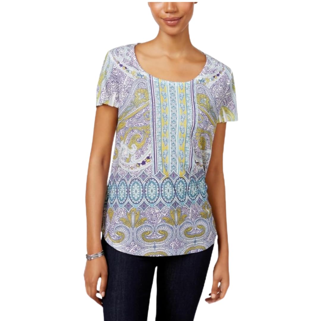 Style & Co Petite Printed T-Shirt