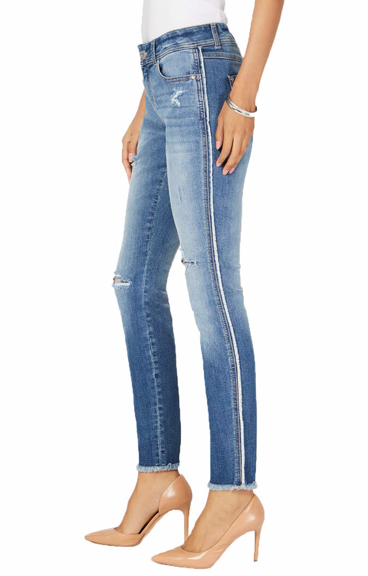 I.N.C. Ripped & Repaired Skinny Jeans