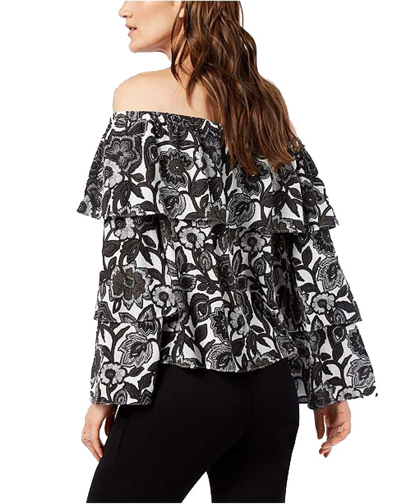 I.N.C. Embroidered Off-The-Shoulder Top