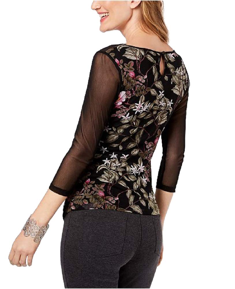 Petite Illusion Yoke Top