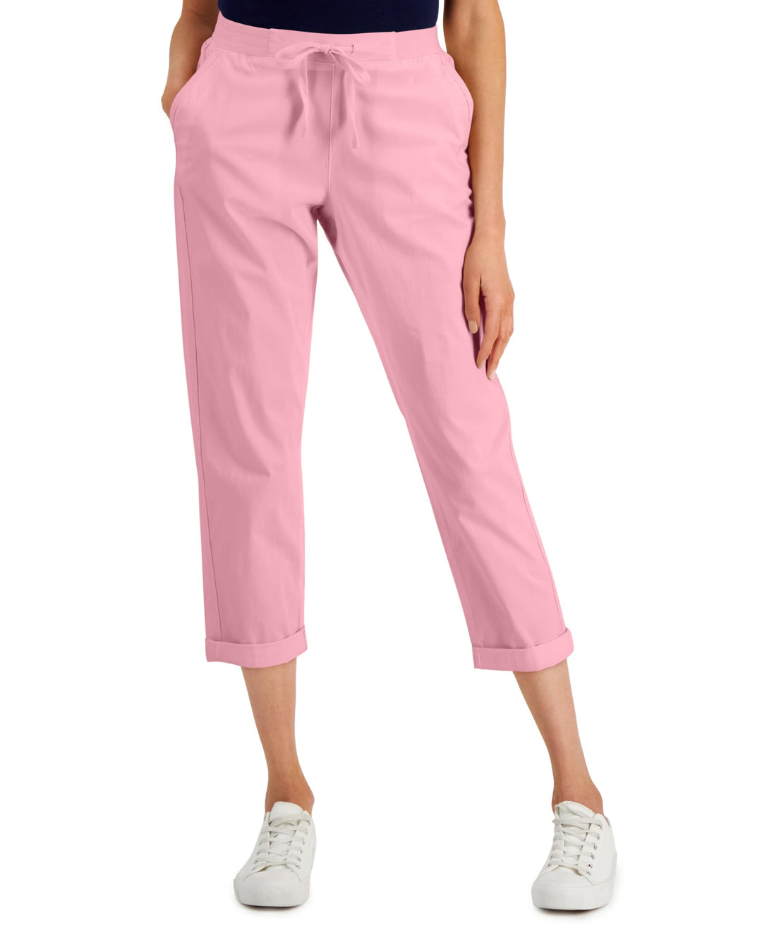 Style & Co Pull On Cuffed Utility Pants