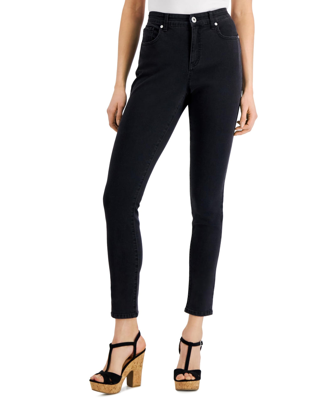 Style & Co High Rise Curvy Skinny Jeans
