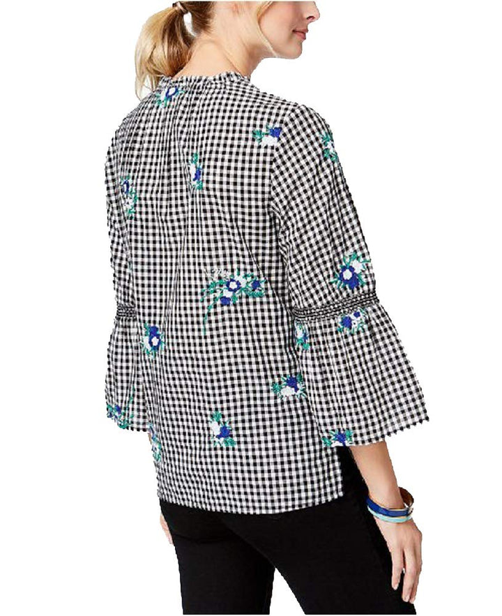 Charter Club Cotton Embroidered Top