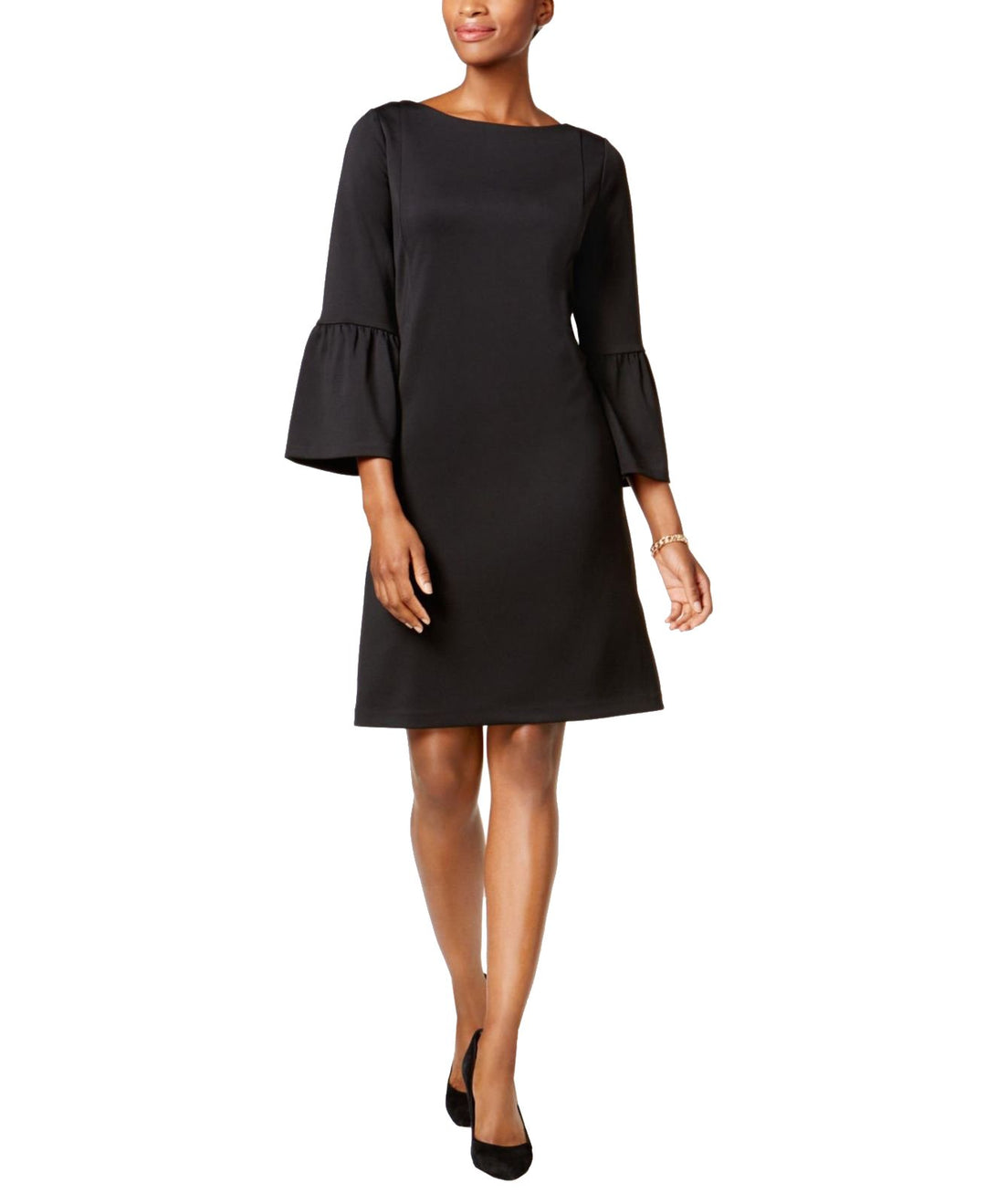 Charter Club Ruffle Sleeve Shift Dress – USAFashion