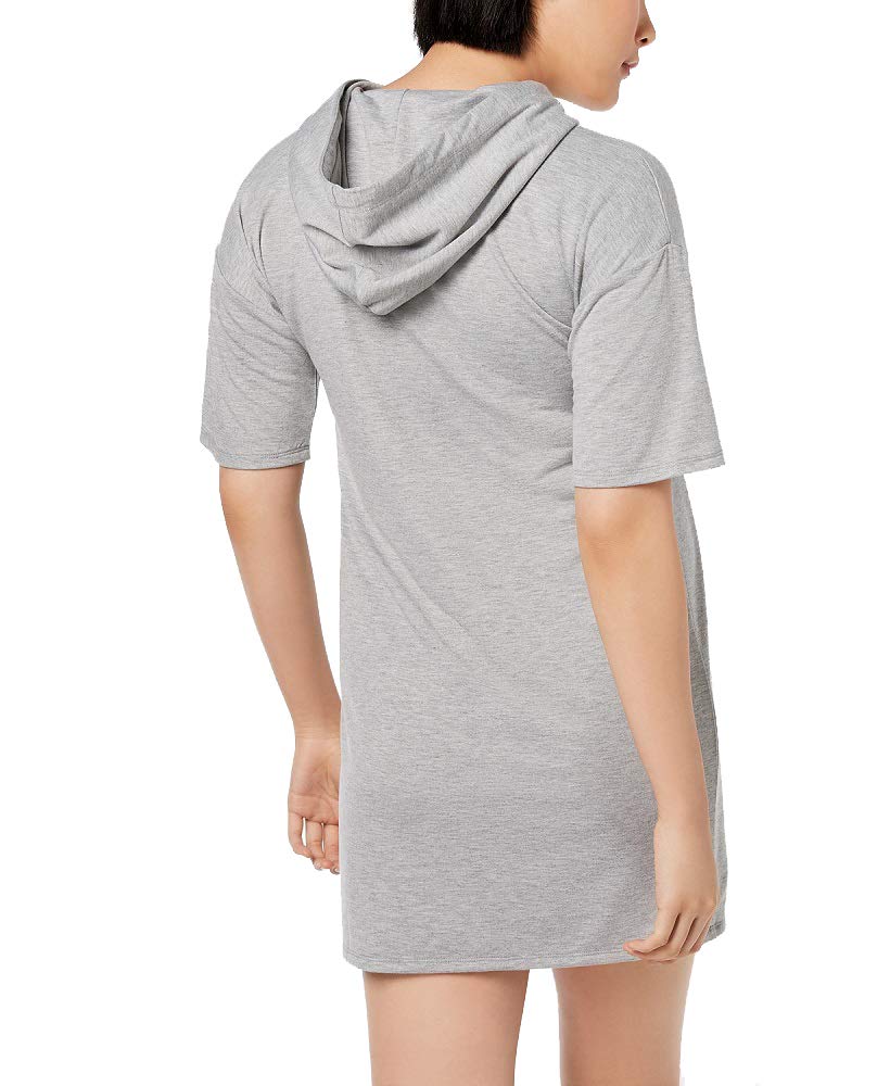 Material Girl Juniors Short Sleeve Hoodie Dress