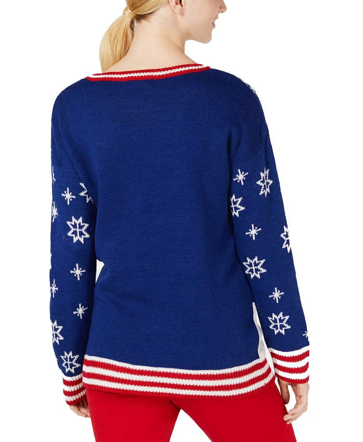 Ultra Flirt By Ikeddi Juniors Rudolph Reindeer Sweater