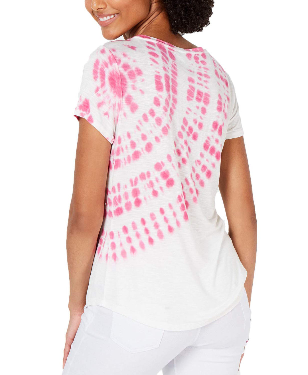 International Concepts Petite Tie Dye Top