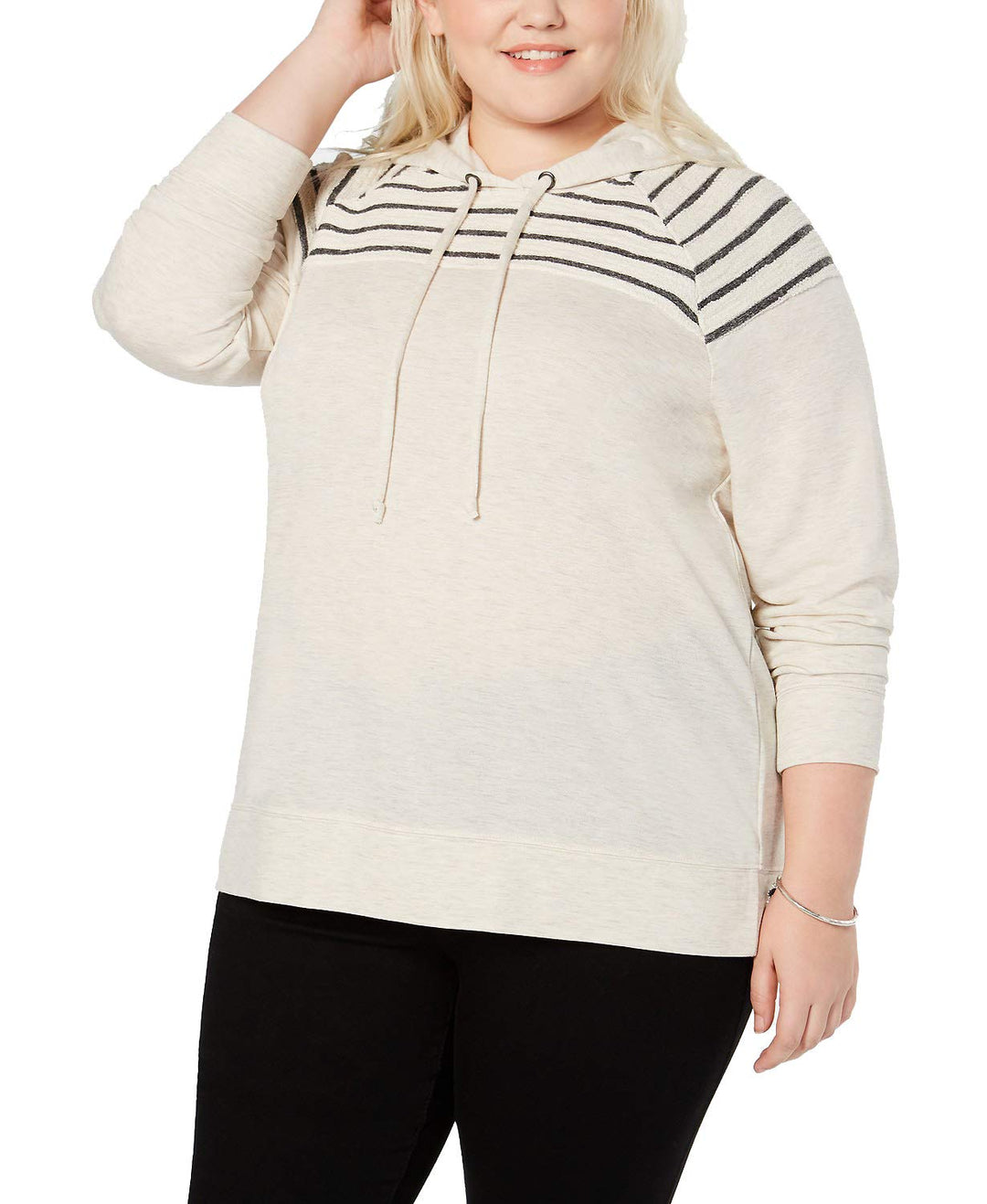 Plus Size Hooded Sweatshirt