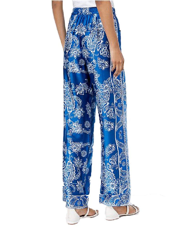 I.N.C. Printed Wide-Leg Pants