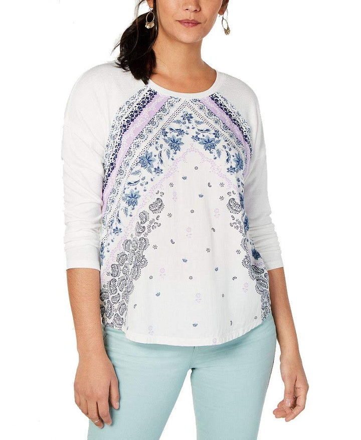 Style & Co Printed Top