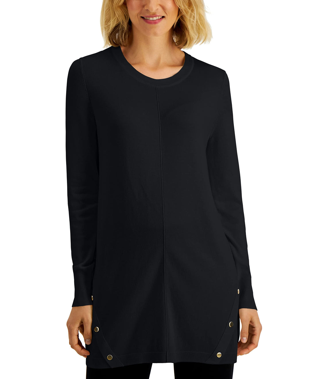 JM Collection Tunic Sweater