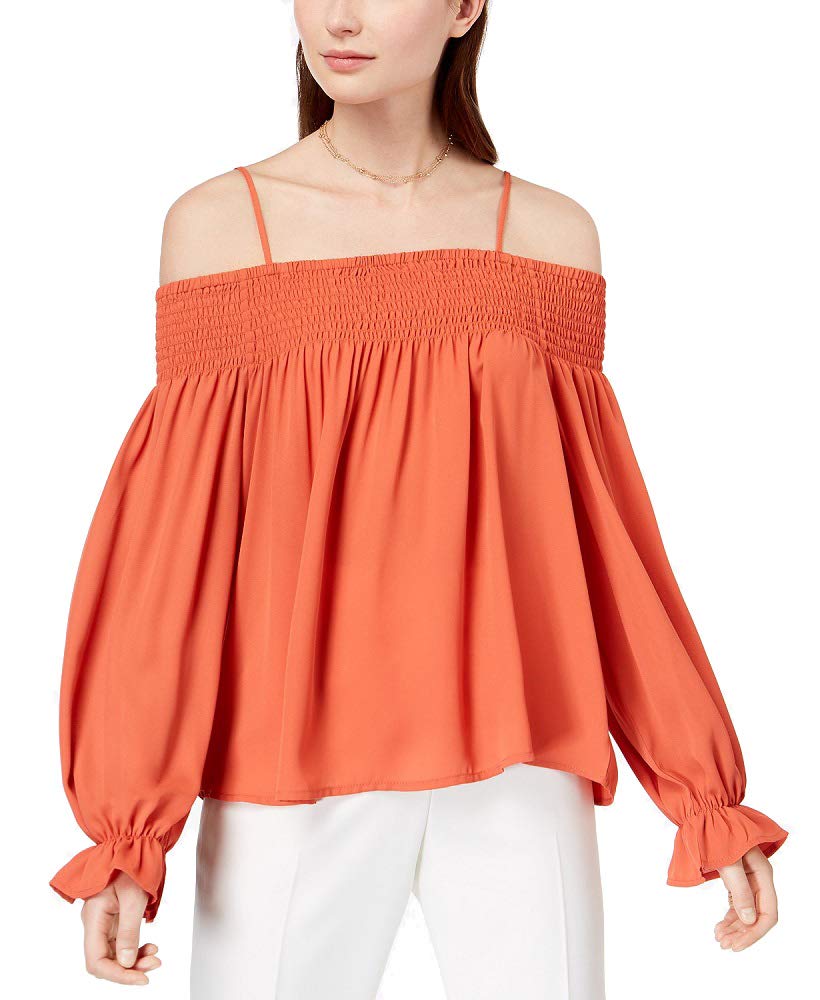 By Ikeddi Juniors' Smocked Off-The-Shoulder Top