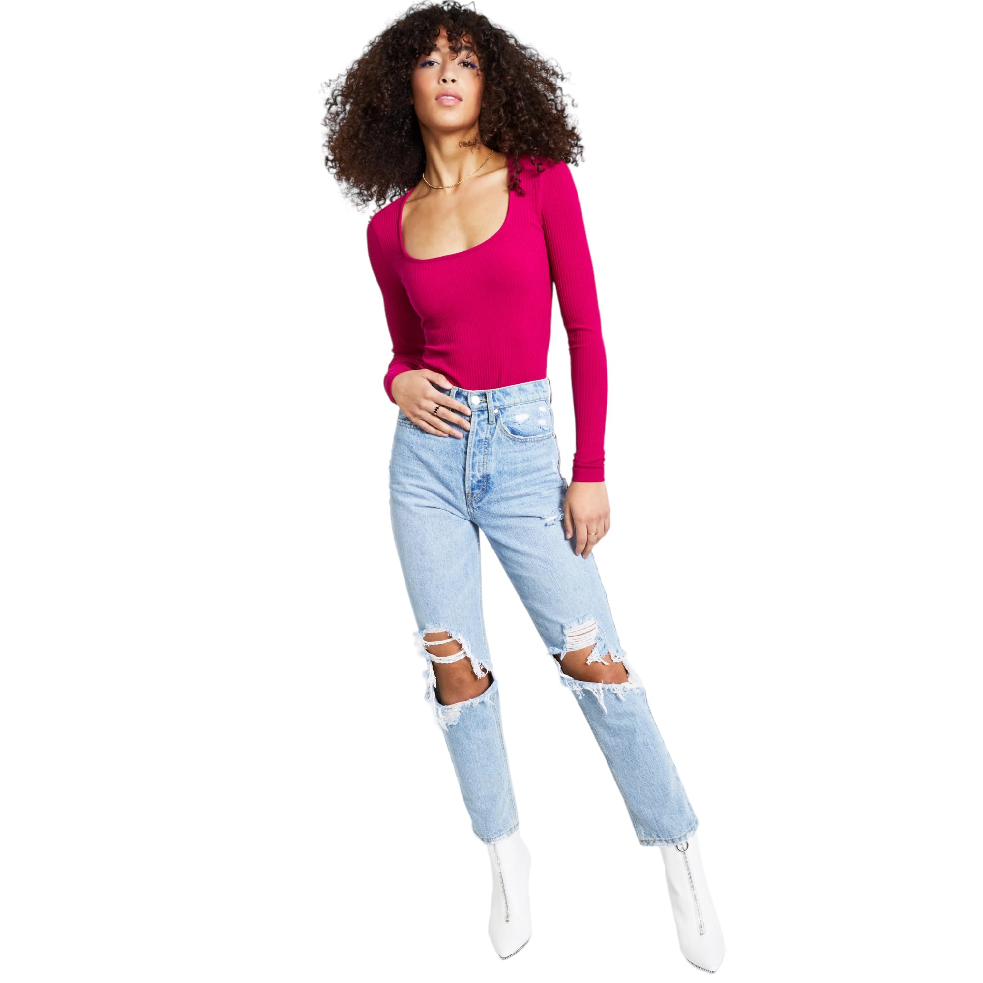 Bar III Scoop Neck Bodysuit