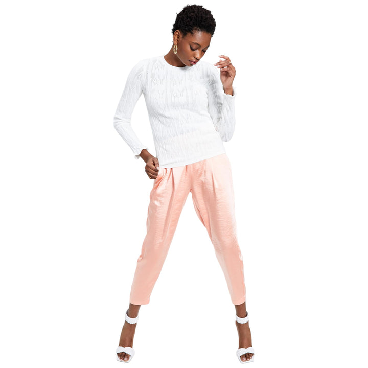 INC International Concepts Textured Stitch Sweater