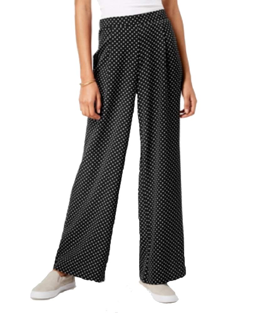 by Ikeddi Juniors' Polka-Dot Wide-Leg Pants