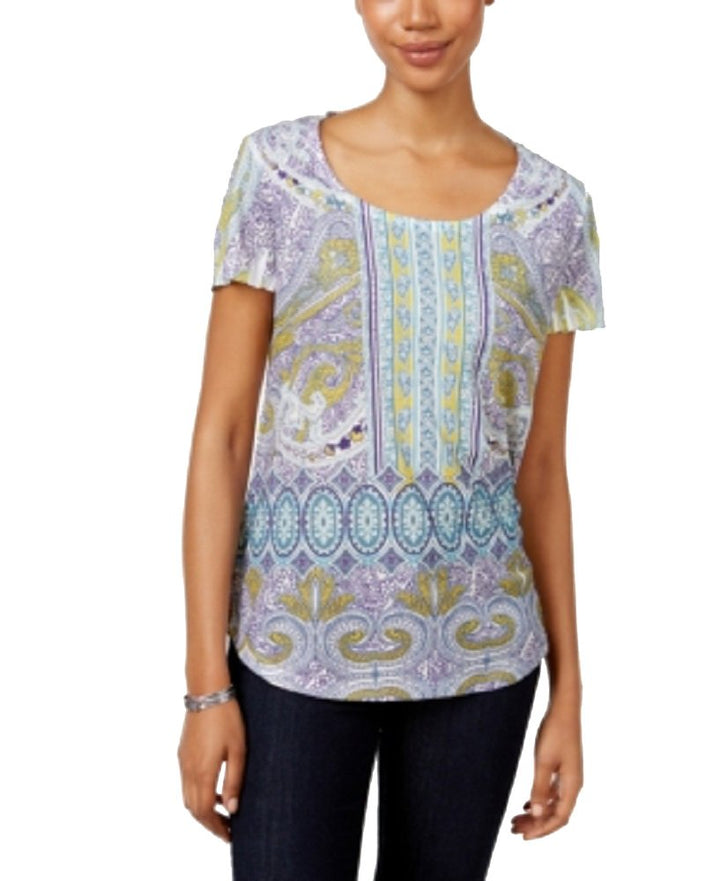 Style & Co Petite Printed T-Shirt