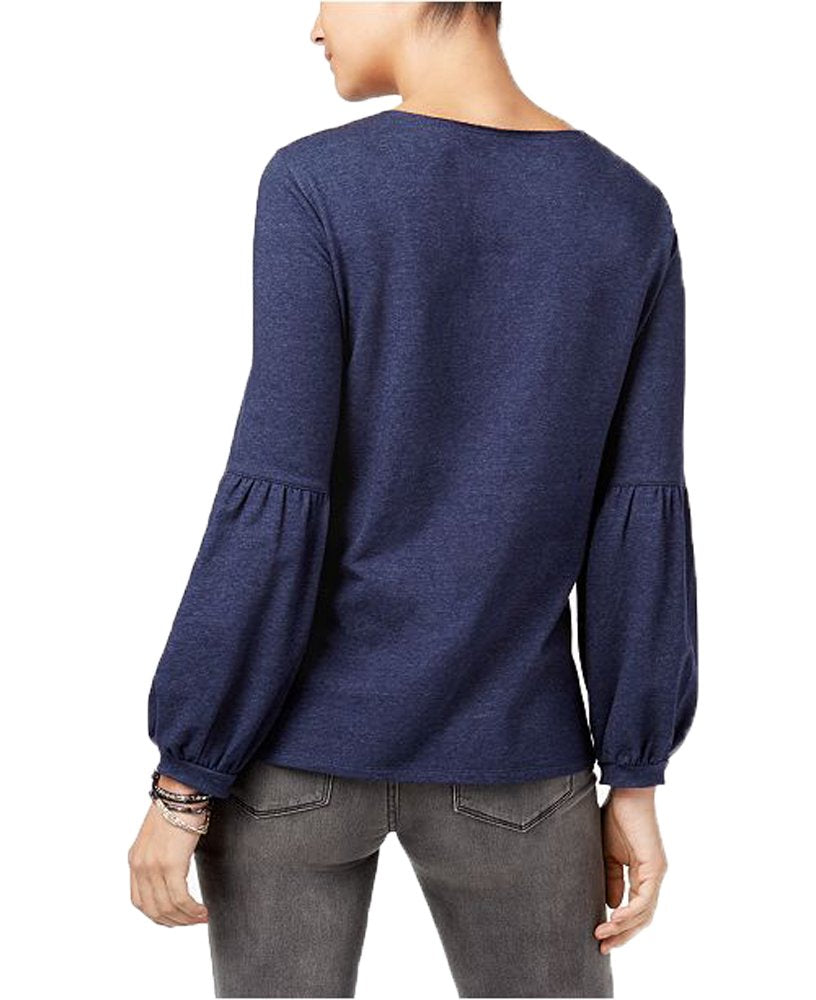 Style & Co Cotton Sequined Star Top